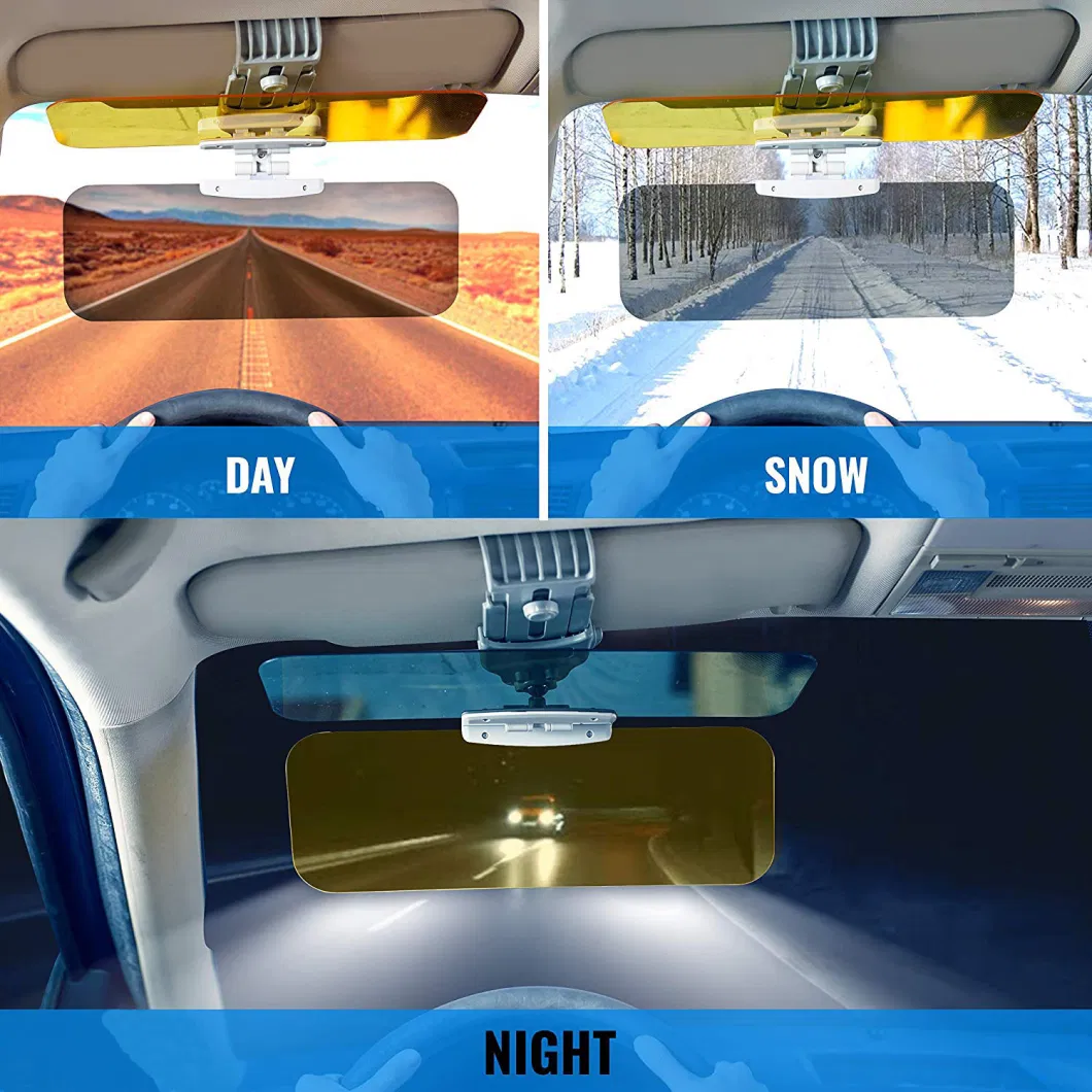 2 in 1 Anti-Glare Tac Visor Extender for Car & Truck